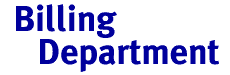 MartNet Billing Department